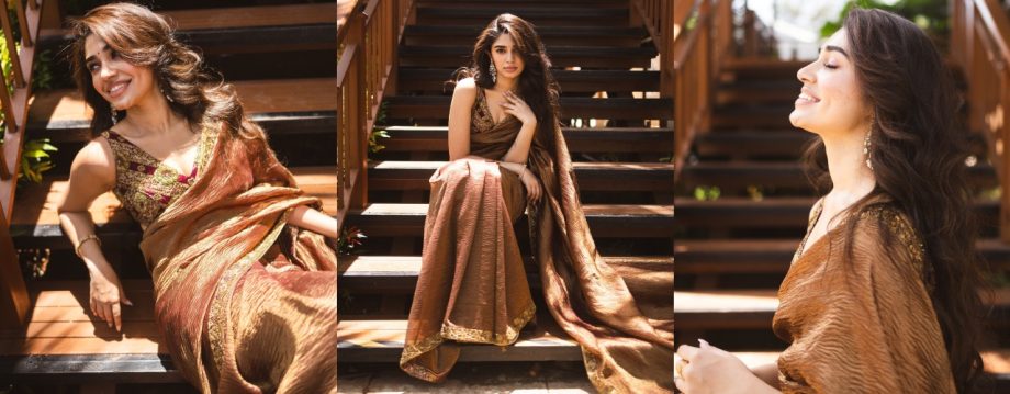 Southern Belles Slay the Saree Game: Krithi Shetty, Raashii Khanna, and Keerthy Suresh Stun in Elegant Avatars 922215