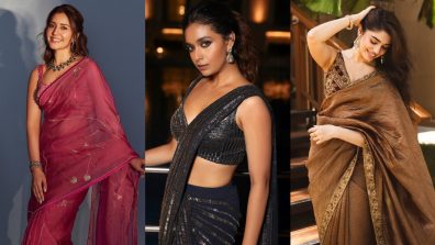 Southern Belles Slay the Saree Game: Krithi Shetty, Raashii Khanna, and Keerthy Suresh Stun in Elegant Avatars