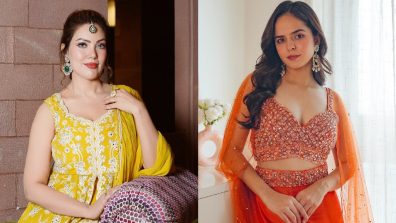 Take Notes from Taarak Mehta Ka Ooltah Chashmah Actresses Palak Sindhwani and Munmun Dutta: How to Dress in This Diwali