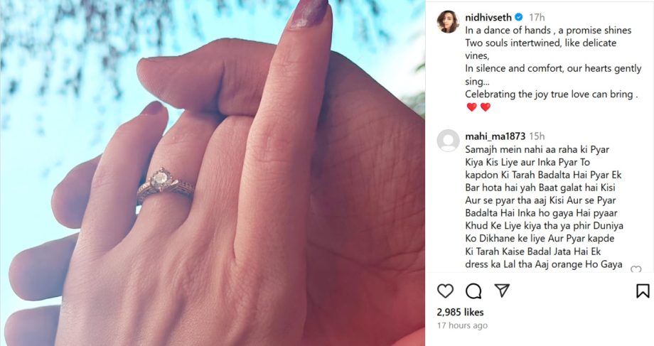 Bigg Boss 18 Contestant Karanveer Mehra's Ex-Wife Nidhi Seth Gets Engaged; Announces The Good News 927067