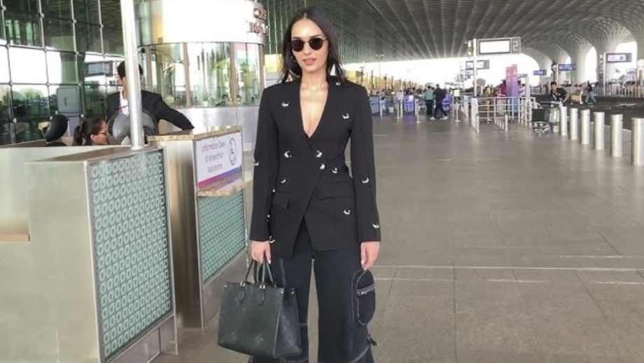 From Blazer to Red Heels: Manushi Chhillar's Ultimate Travel Style 926663