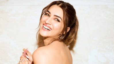 Kriti Sanon Stuns In Black Corset Trail Gown, Sizzling Photos From Bathroom Goes Viral