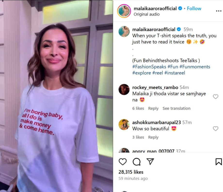 Malaika Arora Speaks The Truth, Calls Herself 'Boring': Reveals About Making Money 925711