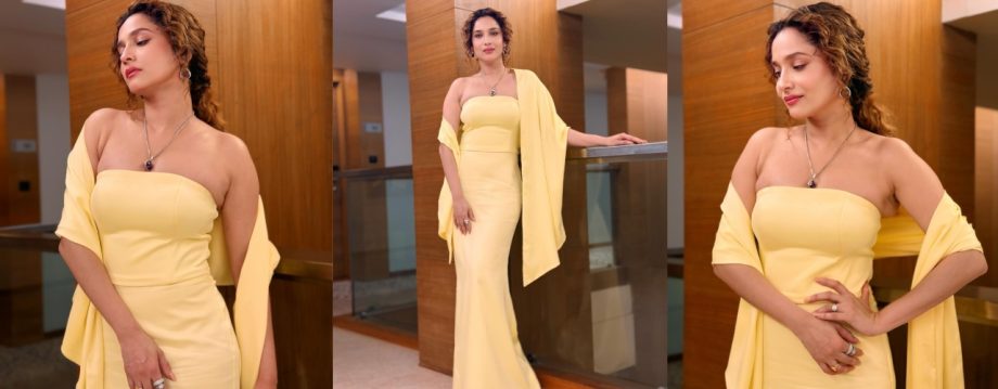 Manushi Chhillar Or Ankita Lokhande: Whose Strapless Gown Trend You Like The Most? 926908