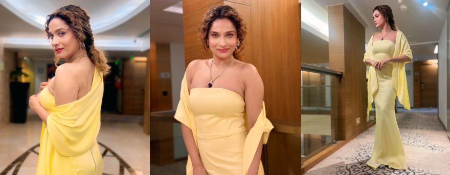 Manushi Chhillar Or Ankita Lokhande: Whose Strapless Gown Trend You Like The Most? 926909