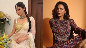 Mouni Roy and Esha Gupta: Stunning Festive Looks That Dazzle 924647