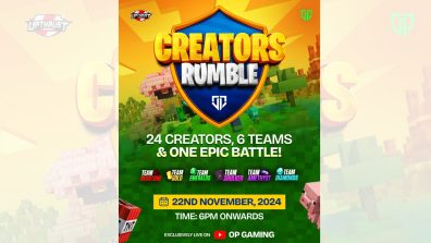 Mythpat, GamerFleet, Piyush Joshi Gaming: India’s popular Minecraft Players Gear Up for the Ultimate Battle in Creators Rumble