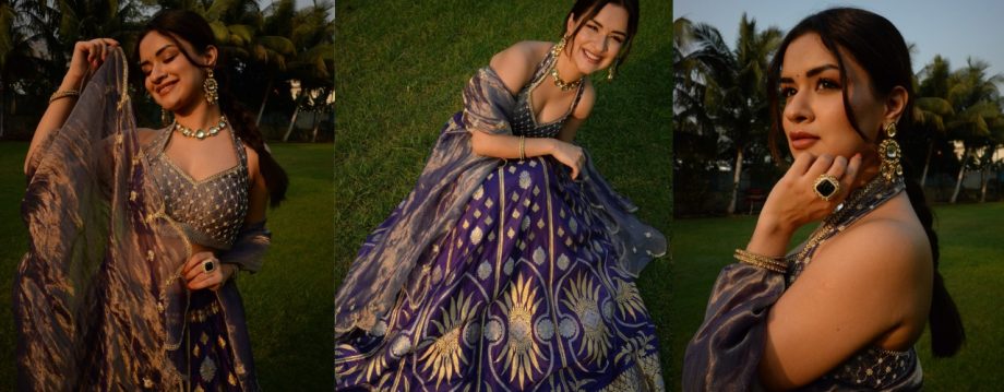 [Photo] Avneet Kaur Expresses Her Unbound Love For Lehenga, Golden Glow Grabs Attention 926891