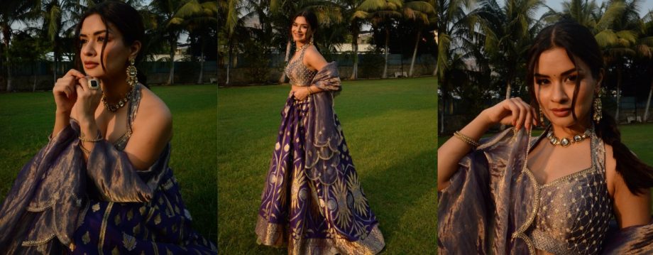 [Photo] Avneet Kaur Expresses Her Unbound Love For Lehenga, Golden Glow Grabs Attention 926892