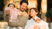 [Photos] Rubina Dilaik And Abhinav Shukla Celebrate Twin Daughters’ Birthday In A Dreamy Set-up