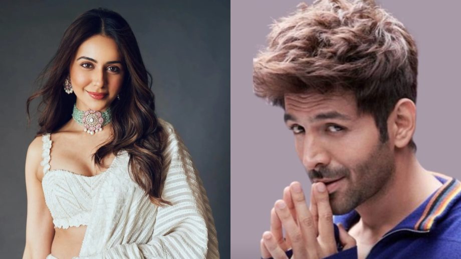 Rakul Preet wishes Kartik Aaryan 'blockbuster pe blockbuster maarte rahe' as his birthday wish 926836