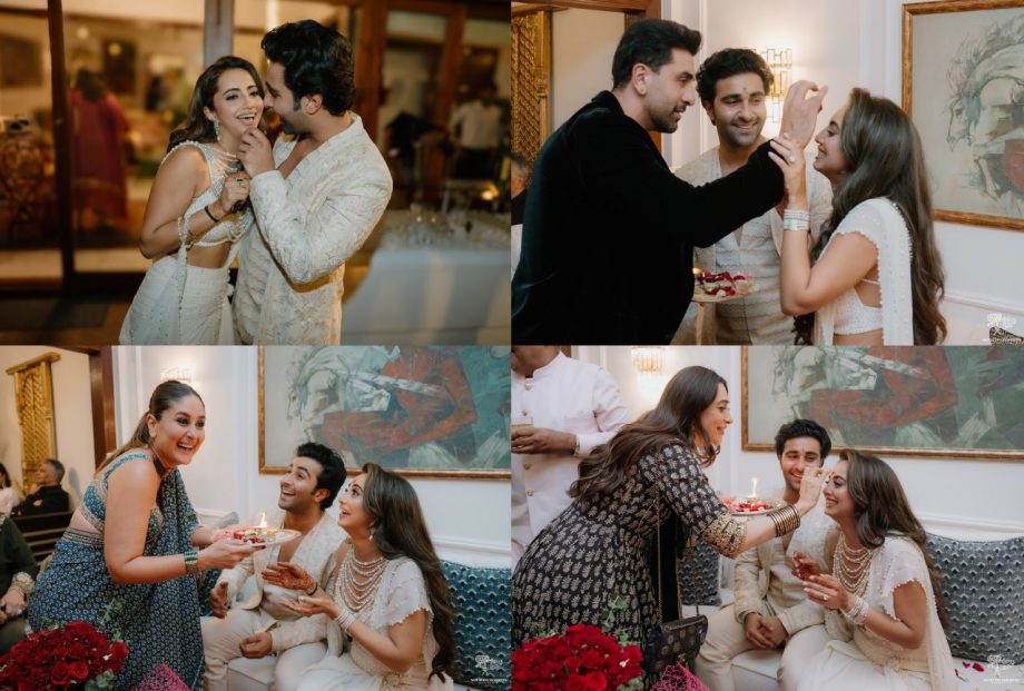 Ranbir, Kareena & the entire Kapoor family welcome Aadar Jain and Alekha Advani in their roka ceremony 927500