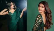 Rashmika Mandanna Vs Sreeleela: Who Is Bringing The Storm On The Internet In Dark Green Saree? 927759