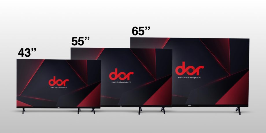 Streambox Media Disrupts Home Entertainment with the Launch of Dor - India’s First Subscription TV Service 927283