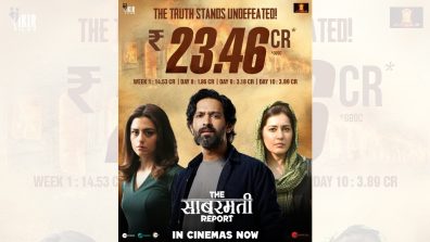 The Sabarmati Report registered bigger second weekend than first one! Collects 3.89 Cr. on second Sunday! Total reaches to 23.46 Cr.!