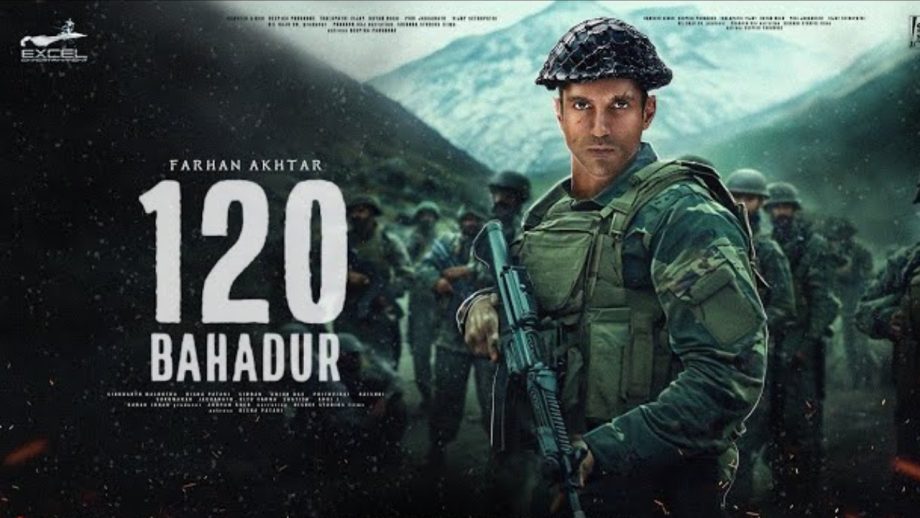 "When courage meets conviction" Says Netizens expressing their excitement after looking at the first look of Farhan Akhtar from 120 Bahadur! 926410