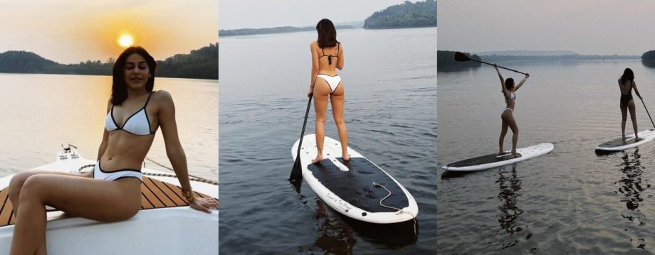 Alaya F Turns Water Baby In White Bikini, Embarks On Adventurous Journey While Boating 929699