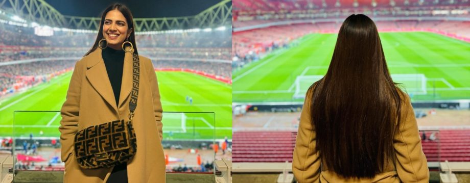 Amid her shooting, Malavika Mohanan attends Arsenal vs Manchester United match in London! 928731