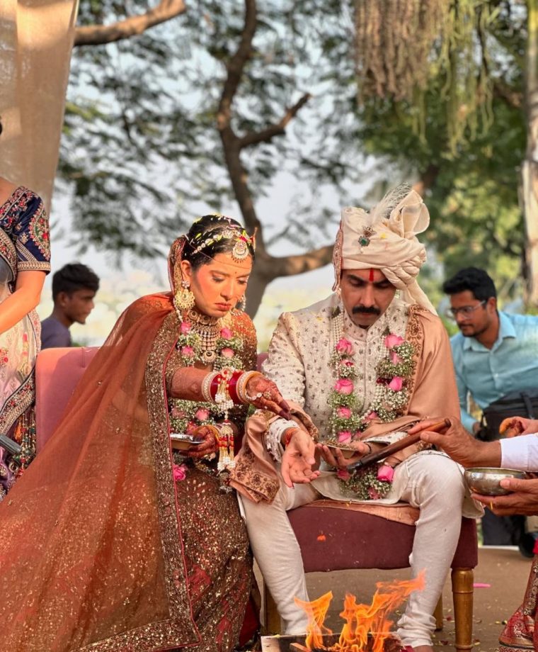 Aspirants Actor Naveen Kasturia And Shubhanjali Sharma’s Wedding Radiates Love And Joy [Photos] 928090