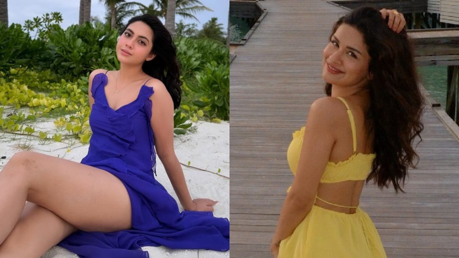 Avneet Kaur And Reem Shaikh Turn Water Baby On Vacation, Flaunt Their Look In Pretty Dresses 928232