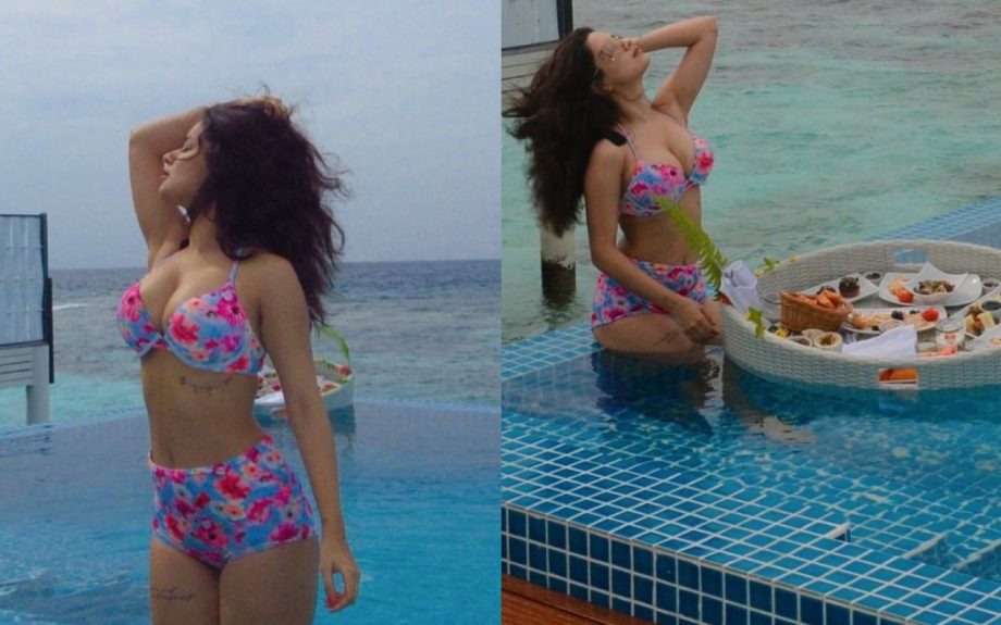 Avneet Kaur Showcases Her Picturesque Figure In Floral Bikini, Shares Killer Photos From 'Tropical' Vacation 929584