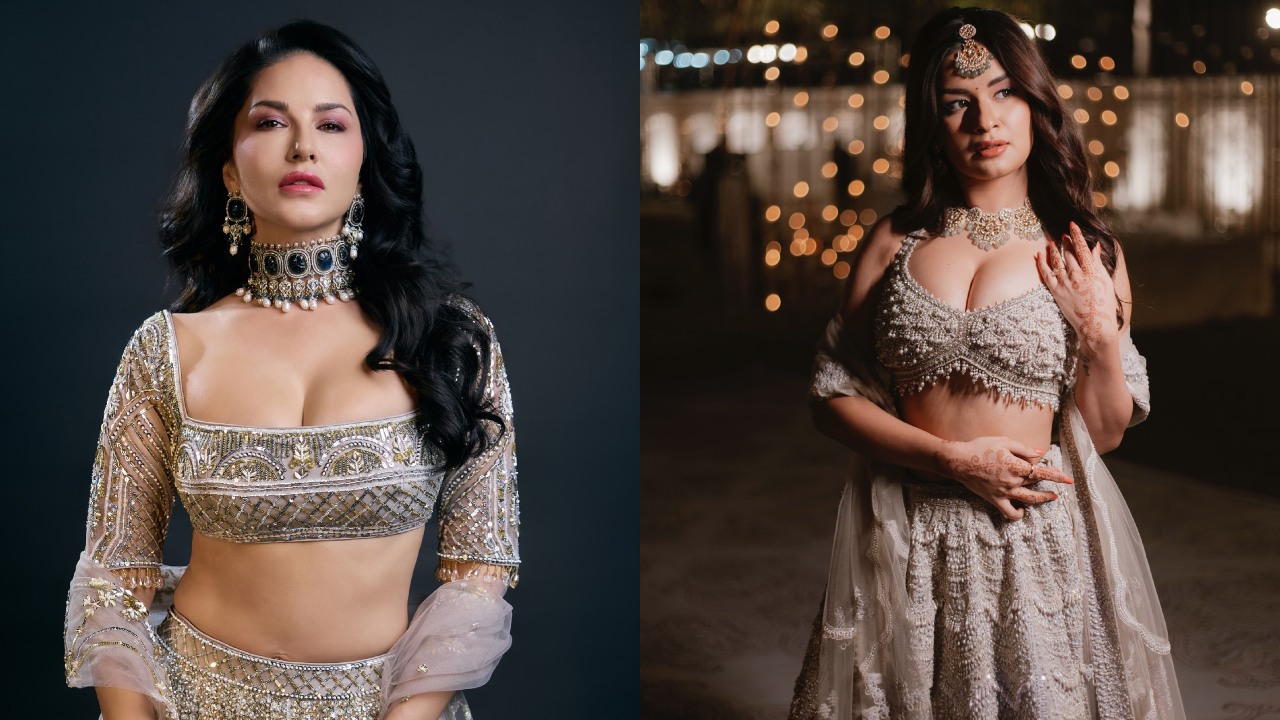 Avneet Kaur Vs Sunny Leone: Who Personifies 'Beauty' In White Lehenga Choli? 928775