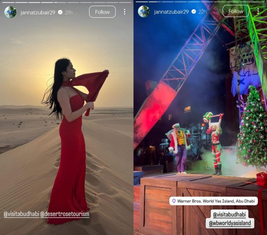 Besties Jannat Zubair And Reem Shaikh Explore Abu Dhabi, Embark On Most Thrilling Adventure 929860