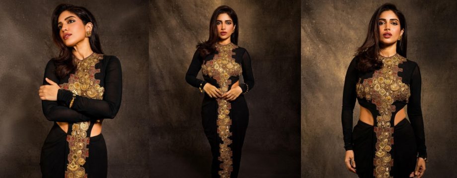 Bhumi Pednekar In Cut-out Vs Nora Fatehi In Strapless: Who Is Beauty In Black Dress? 928247