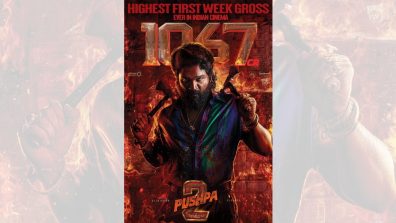 By collecting 1067 Cr. in its first week, Allu Arjun’s Pushpa 2: The Rule makes the highest first week gross ever in Indian cinema!