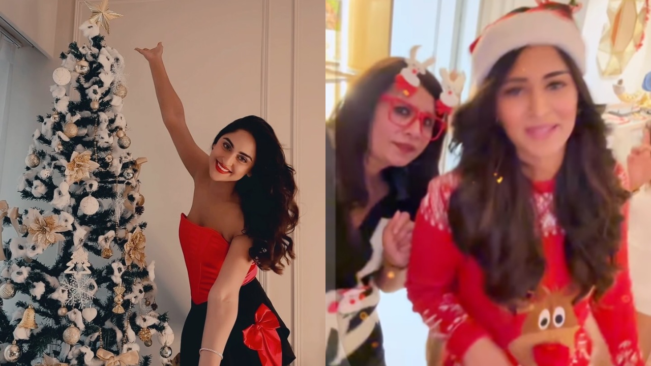 Erica Fernandes Enjoys Pre-Christmas Party, Krystal Dsouza Begins Preparations For The Festival 929249