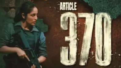 Female Force on and off screen Yami Gautam on the success of ‘Film of the year’ Article 370: “I was a part of a film which will be remembered for a long time for its subject and novelty”