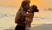 Golden Hour, Golden Love: Aadar Jain and fiance Alekha shine bright by beach [Photos]