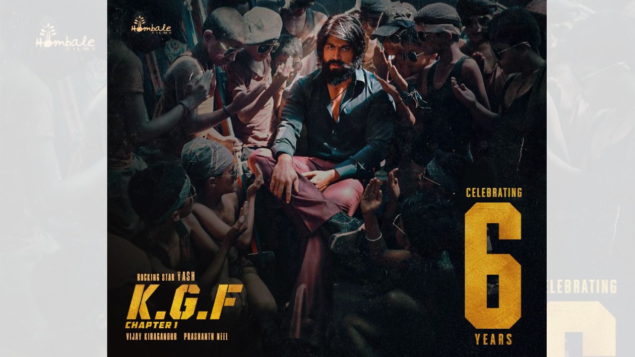 Hombale Films Celebrate 6 Years of KGF: Chapter 1 – A Prashanth Neel Cinematic Masterpiece 930133