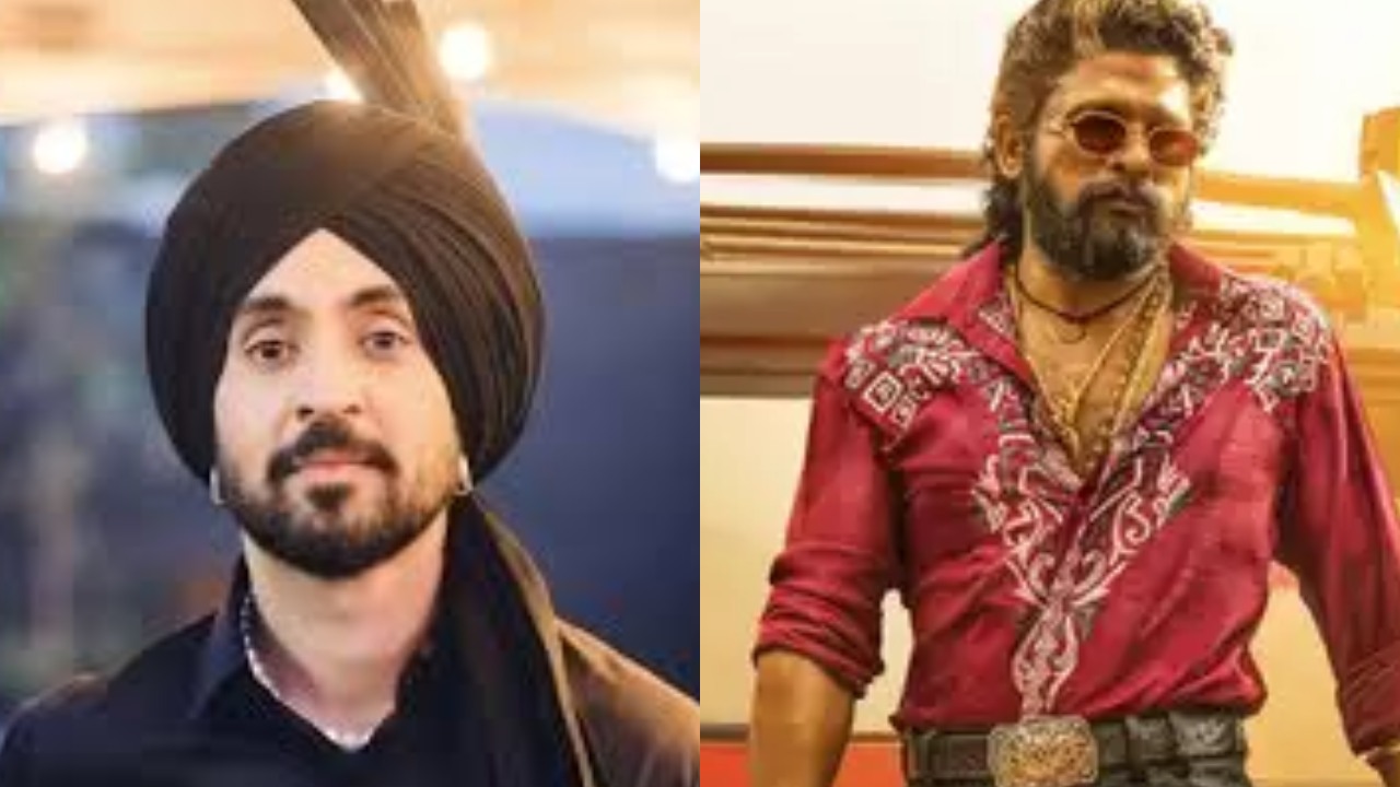 “Jhukega Nahi”- Diljit Dosanjh Cheers for Allu Arjun, Recreates Pushpa 2's Iconic Dialogue at Concert 929627