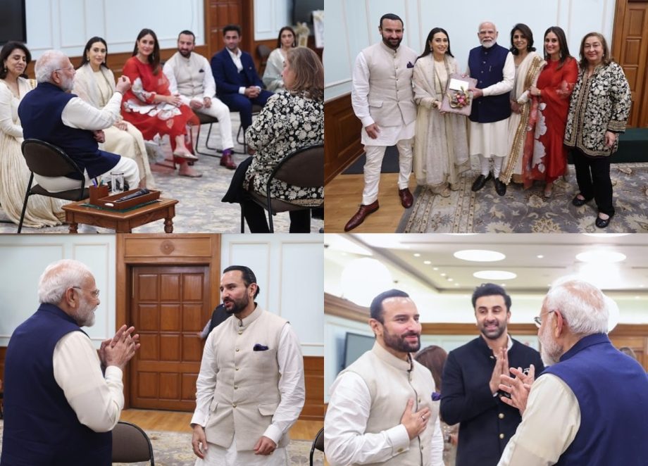 Kareena Kapoor Khan Poses With PM Modi, Takes Special Gift From Him For Taimur And Jehangir 929022