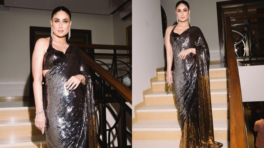 Kareena Kapoor Vs Mahira Khan: Who Rocks The Glamorous Manish Malhotra Sequin Saree Look? 930902