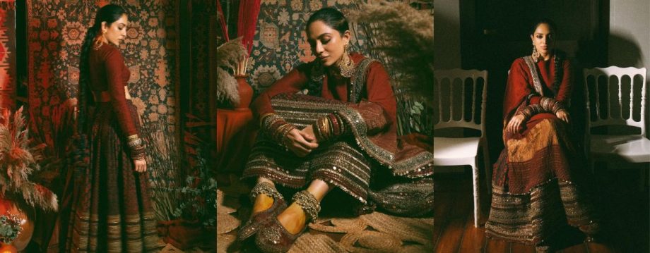 Looking gorgeous, Sobhita Dhulipala dons a custom outfit that celebrates her bohemian side for a Pre wedding party in Vizag! Check out! 929657