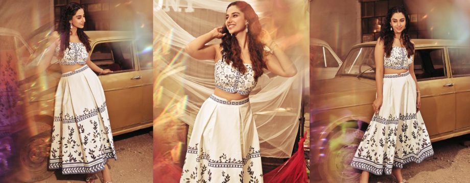 Meenakshi Choudhary Slays the Blue and White Coordinated Look 928156