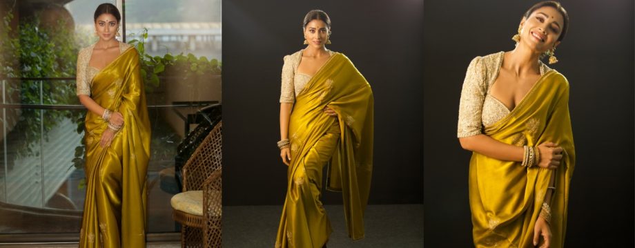 Modern Blouse Designs To Steal From Keerthy Suresh, Sobhita Dhulipala And Shriya Saran 928063