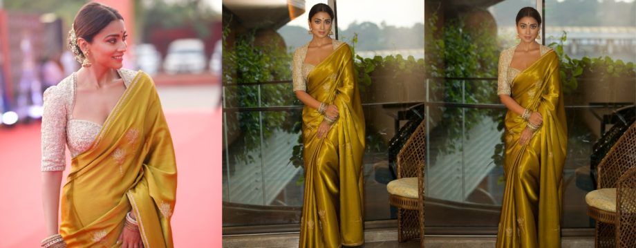 Modern Blouse Designs To Steal From Keerthy Suresh, Sobhita Dhulipala And Shriya Saran 928064