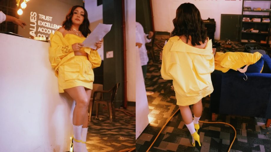 Neha Kakkar's Lime Yellow Co-Ords Set is the Ultimate Fashion Statement for 2024 929938