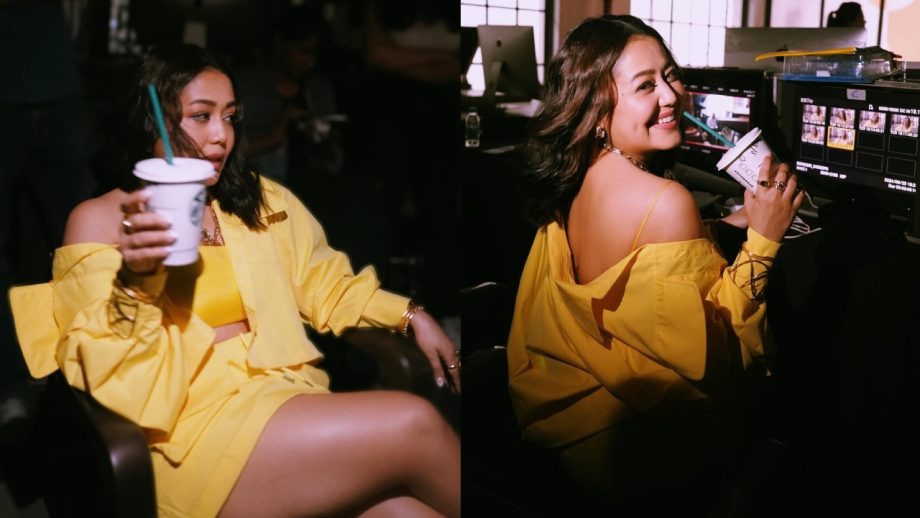 Neha Kakkar's Lime Yellow Co-Ords Set is the Ultimate Fashion Statement for 2024 929940