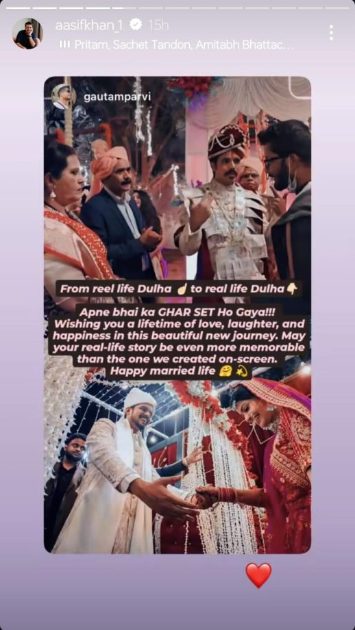 Panchayat Fame Aasif Khan Weds Zeba In Style: Fans Go Gaga Over Wedding Pics 929365