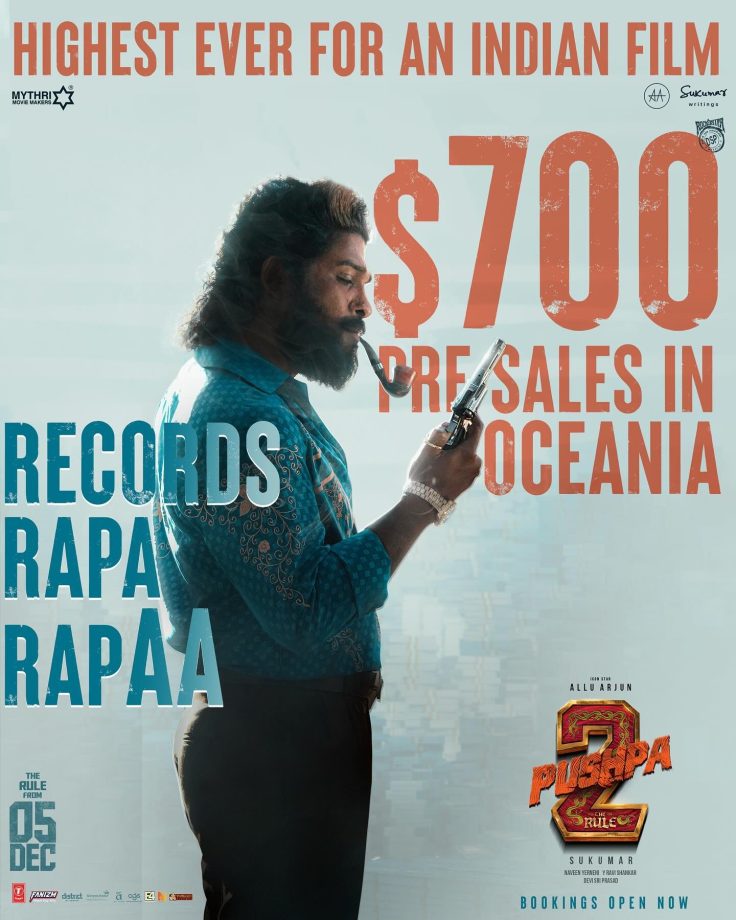 Pushpa 2: The Rule Breaks Records, Grosses A$700K in Oceania – The Highest Ever for an Indian Film 927929