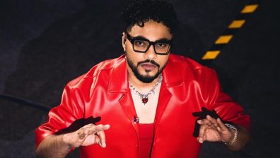 Raftaar Brings the Heat in a Fierce with his All-Red Leather Outfit