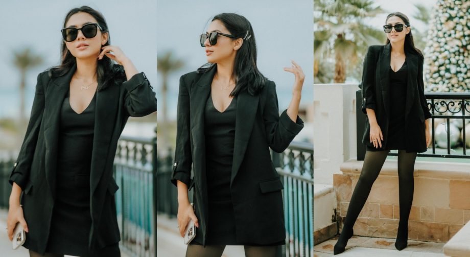 Reem Sameer Shaikh Rocks All-Black OOTD with Effortless Sophistication 930537