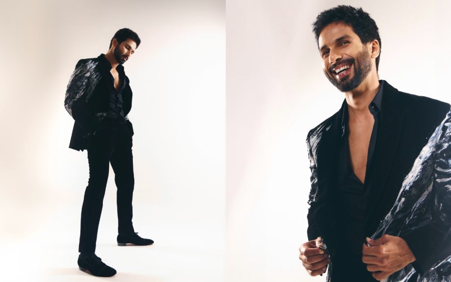 Shahid Kapoor Sets the Bar High with his Printed Blazer 929963