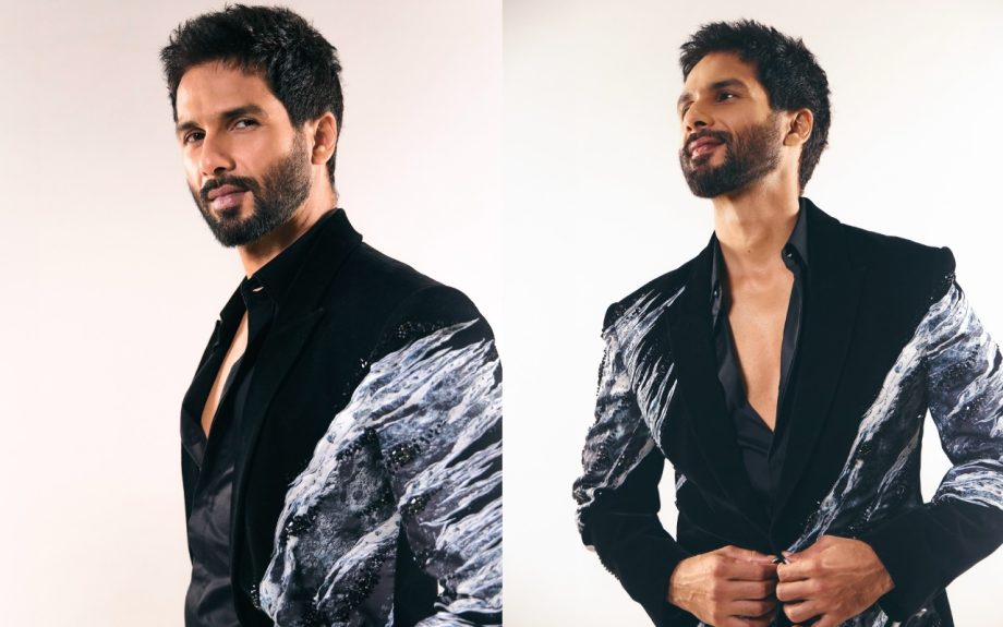 Shahid Kapoor Sets the Bar High with his Printed Blazer 929964