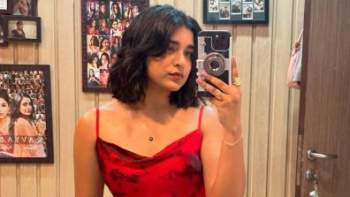 Sumbul Touqeer Slays In Red Tie-dye Dress, Drops Hint About Her New Project