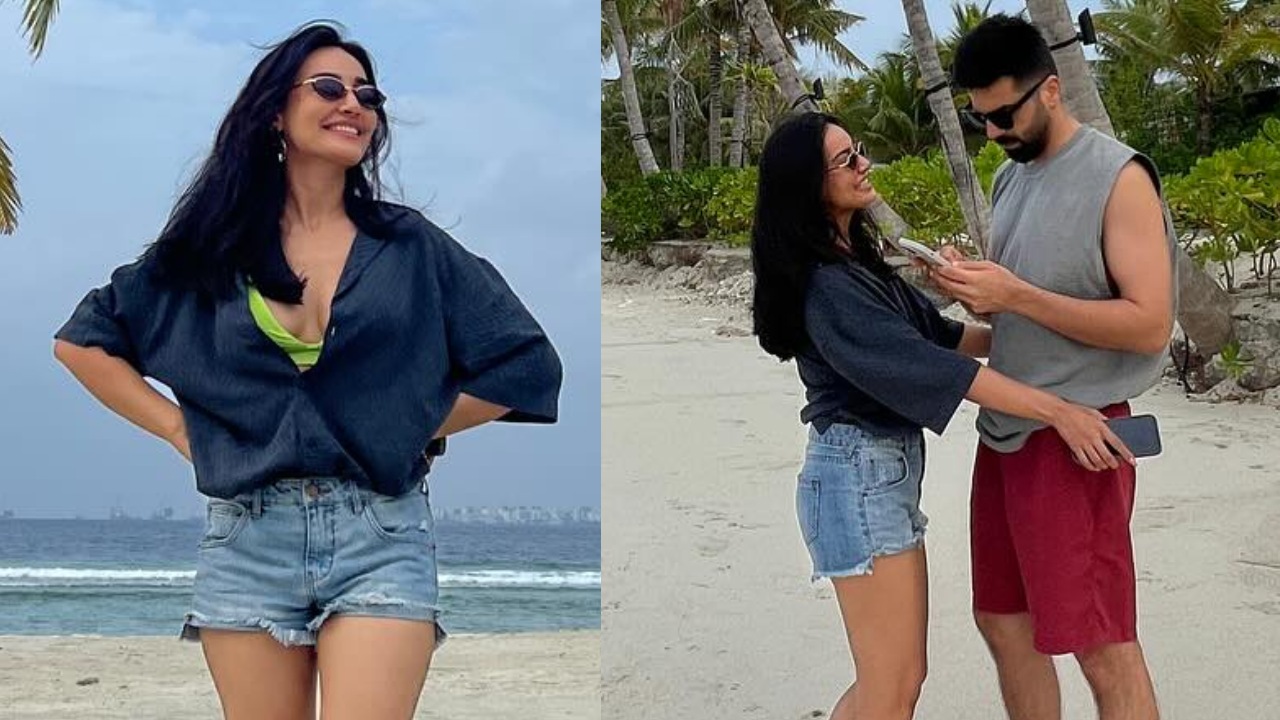 Surbhi Jyoti Is 'High On Life', Enjoys Romantic Moments With Husband Sumit Suri 929887